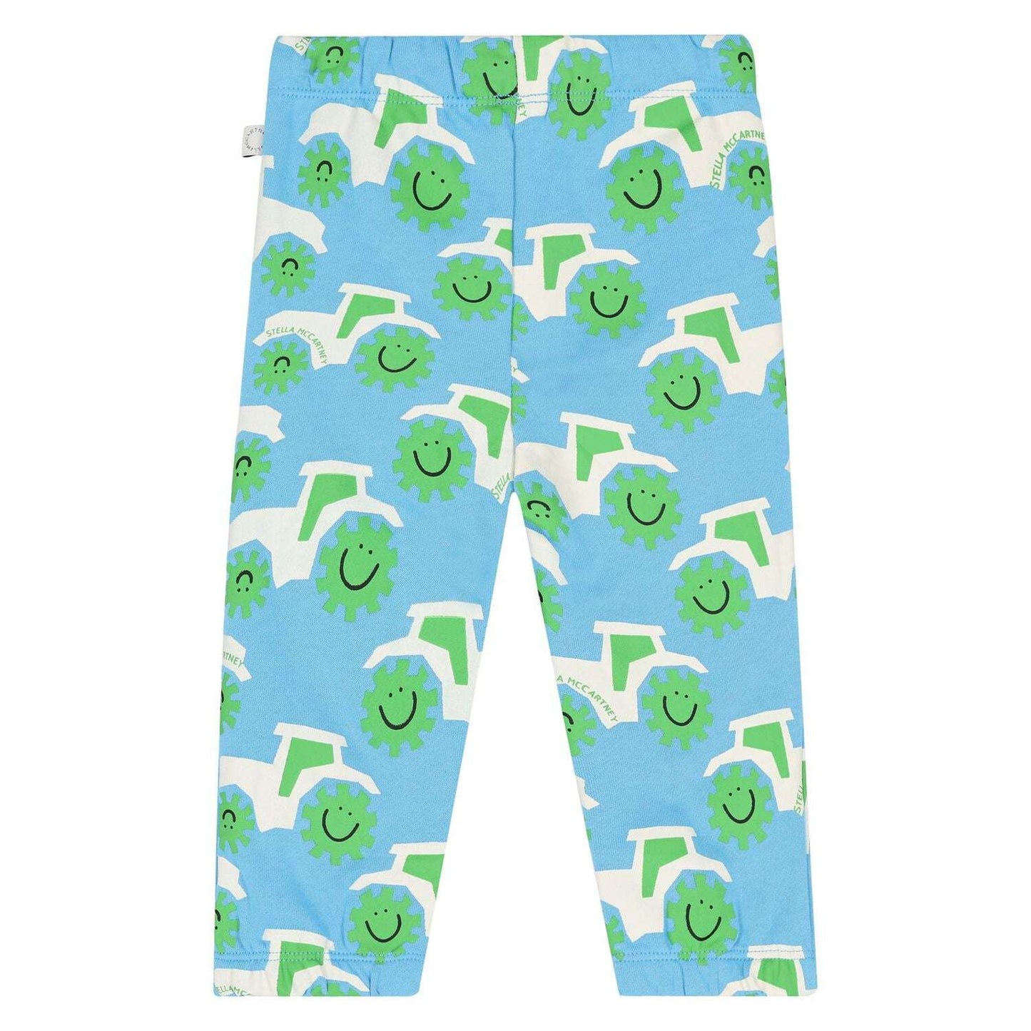 Stella McCARTNEY Kids - Панталони - Boys Blue Tractor Logo Joggers - Love|Labels