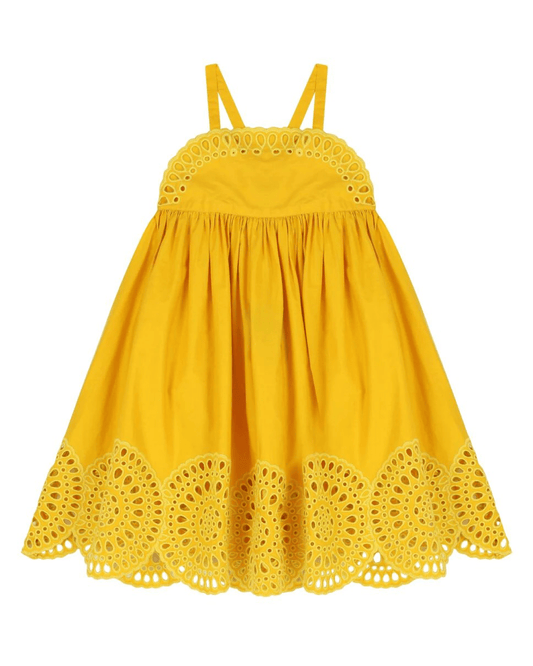 Stella McCARTNEY Kids - Рокли - Broderie Anglaise Cami Dress - Love|Labels