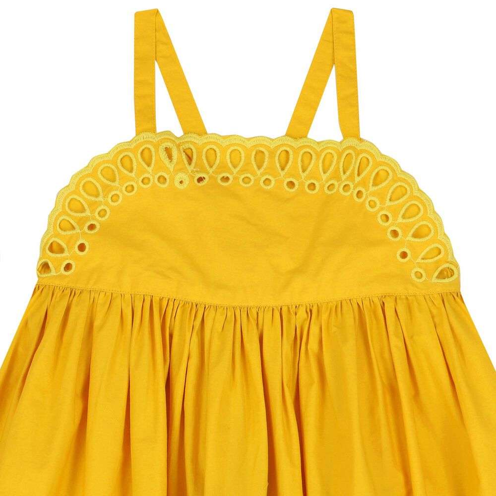 Stella McCARTNEY Kids - Рокли - Broderie Anglaise Cami Dress - Love|Labels