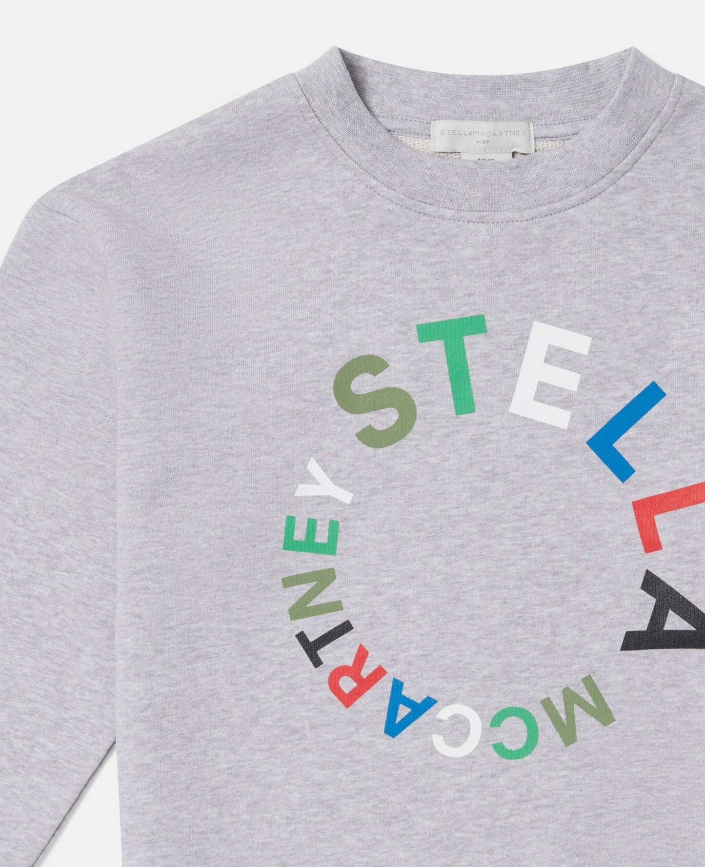 Stella McCARTNEY Kids - Блузи - Circular Logo Embroidery Sweatshirt - Love|Labels