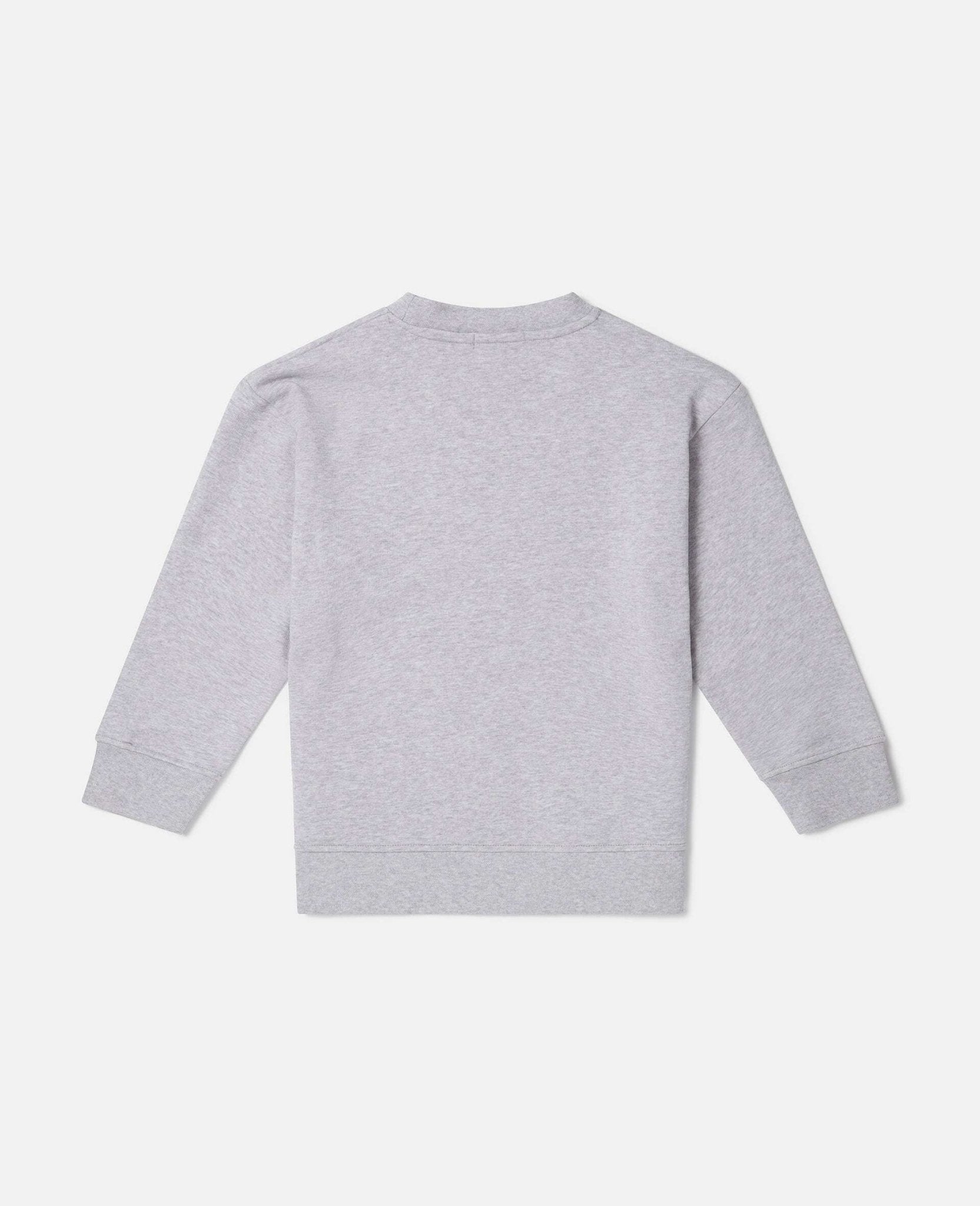 Stella McCARTNEY Kids - Блузи - Circular Logo Embroidery Sweatshirt - Love|Labels