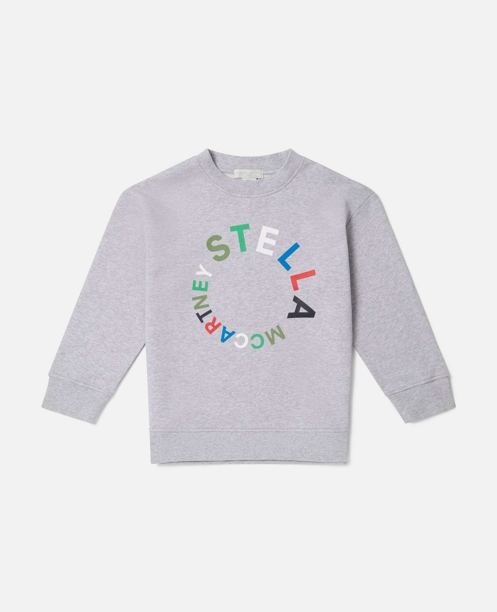 Stella McCARTNEY Kids - Блузи - Circular Logo Embroidery Sweatshirt - Love|Labels