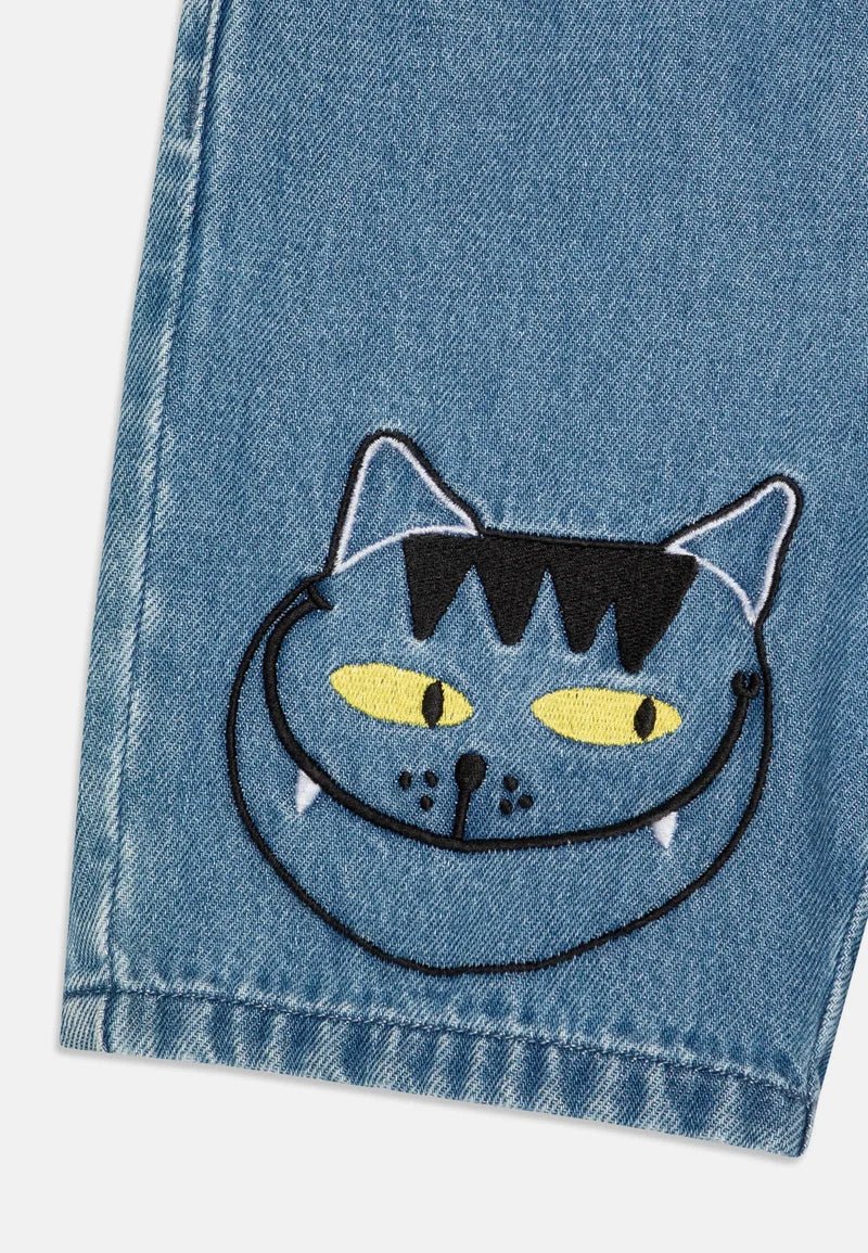Stella McCARTNEY Kids - Шорти - Denim Cats Shorts - Love|Labels