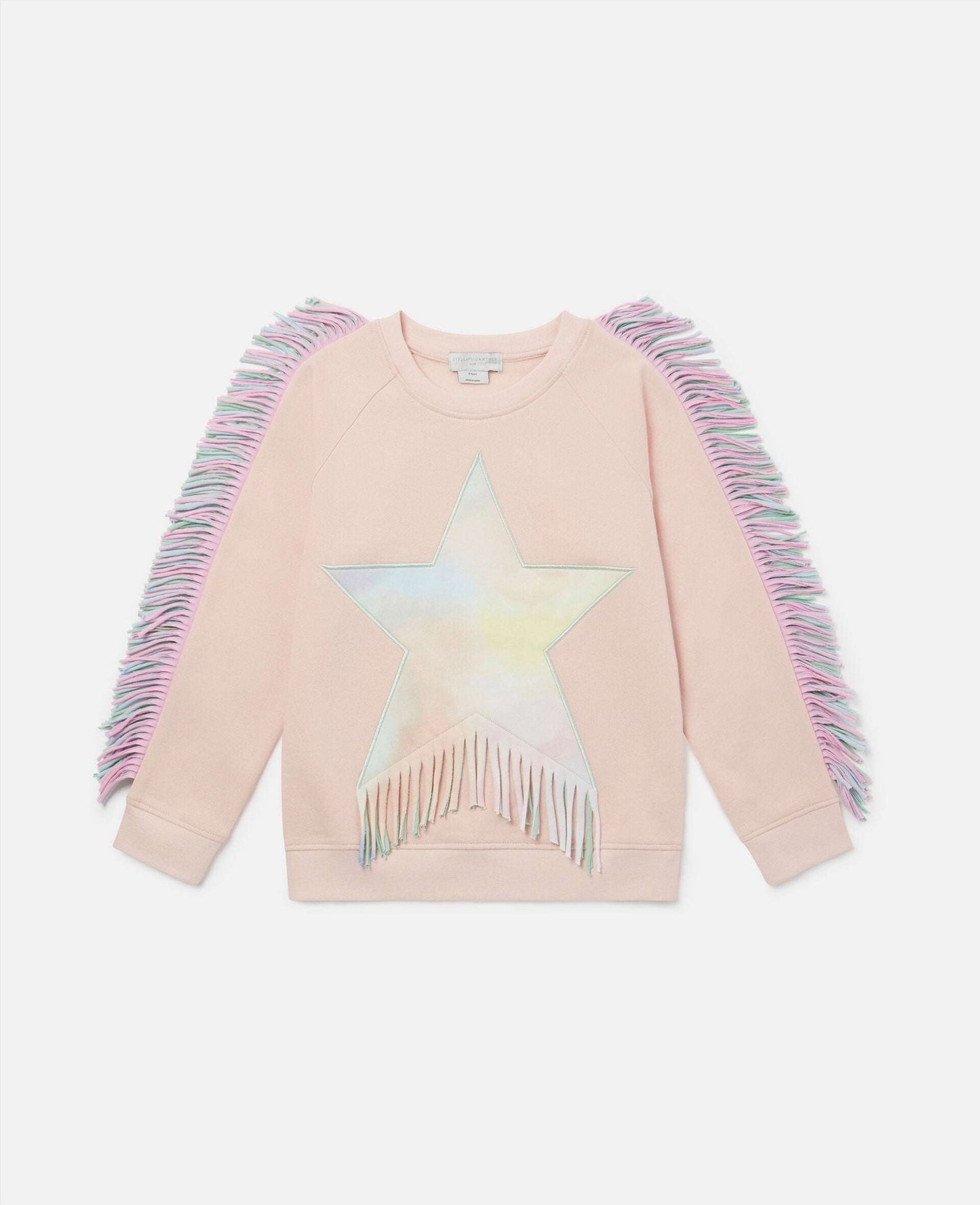 Stella McCARTNEY Kids - Блузи - Fringed Star Sweatshirt - Love|Labels