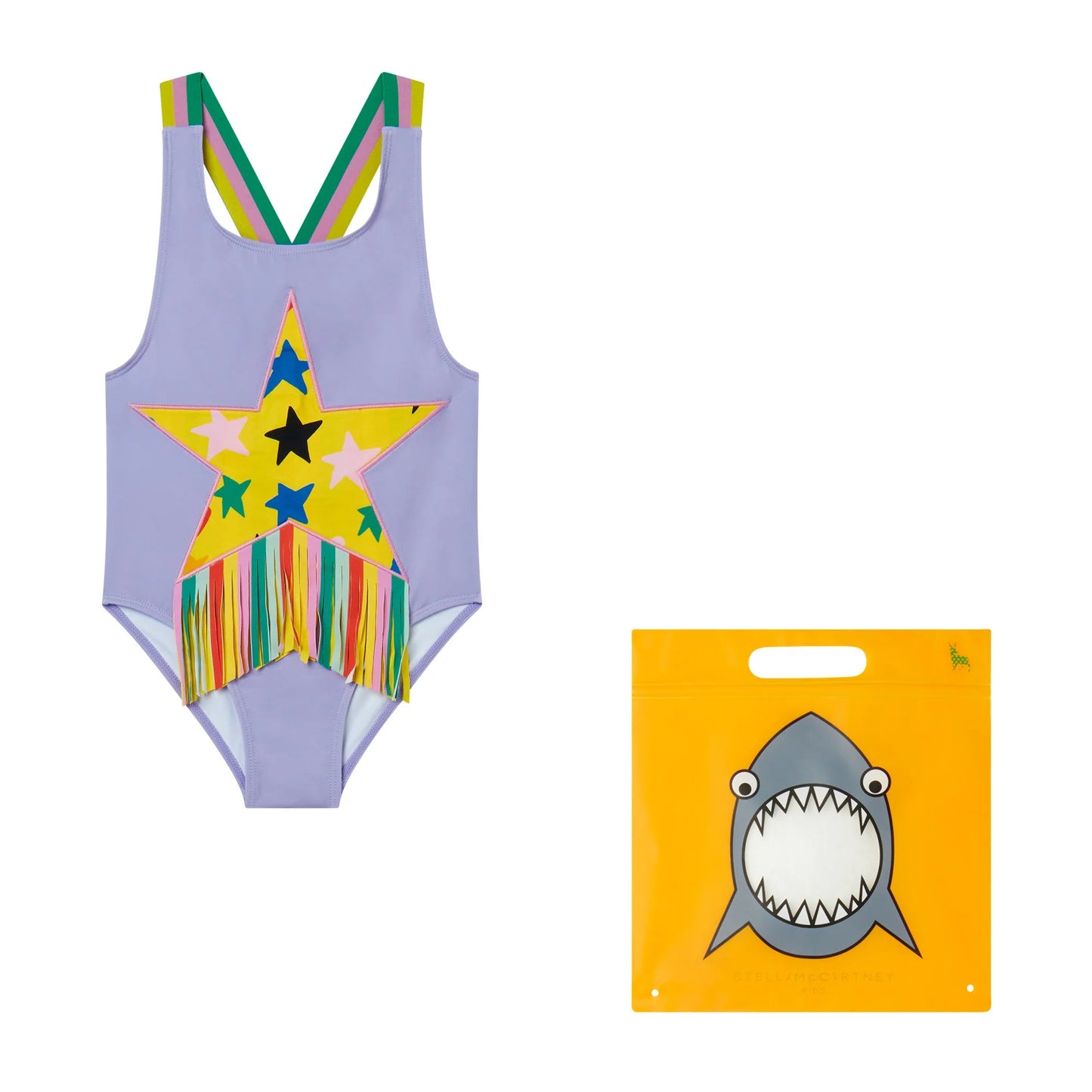 Stella McCARTNEY Kids - Бански - Girls Purple Shooting Star - Love|Labels