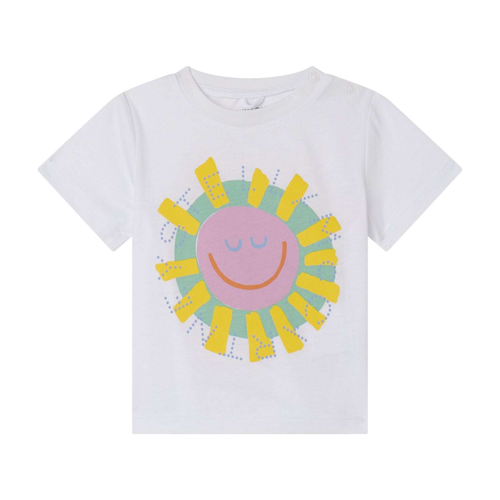 Stella McCARTNEY Kids - Тениски - Girls White Sun T-Shirt - Love|Labels