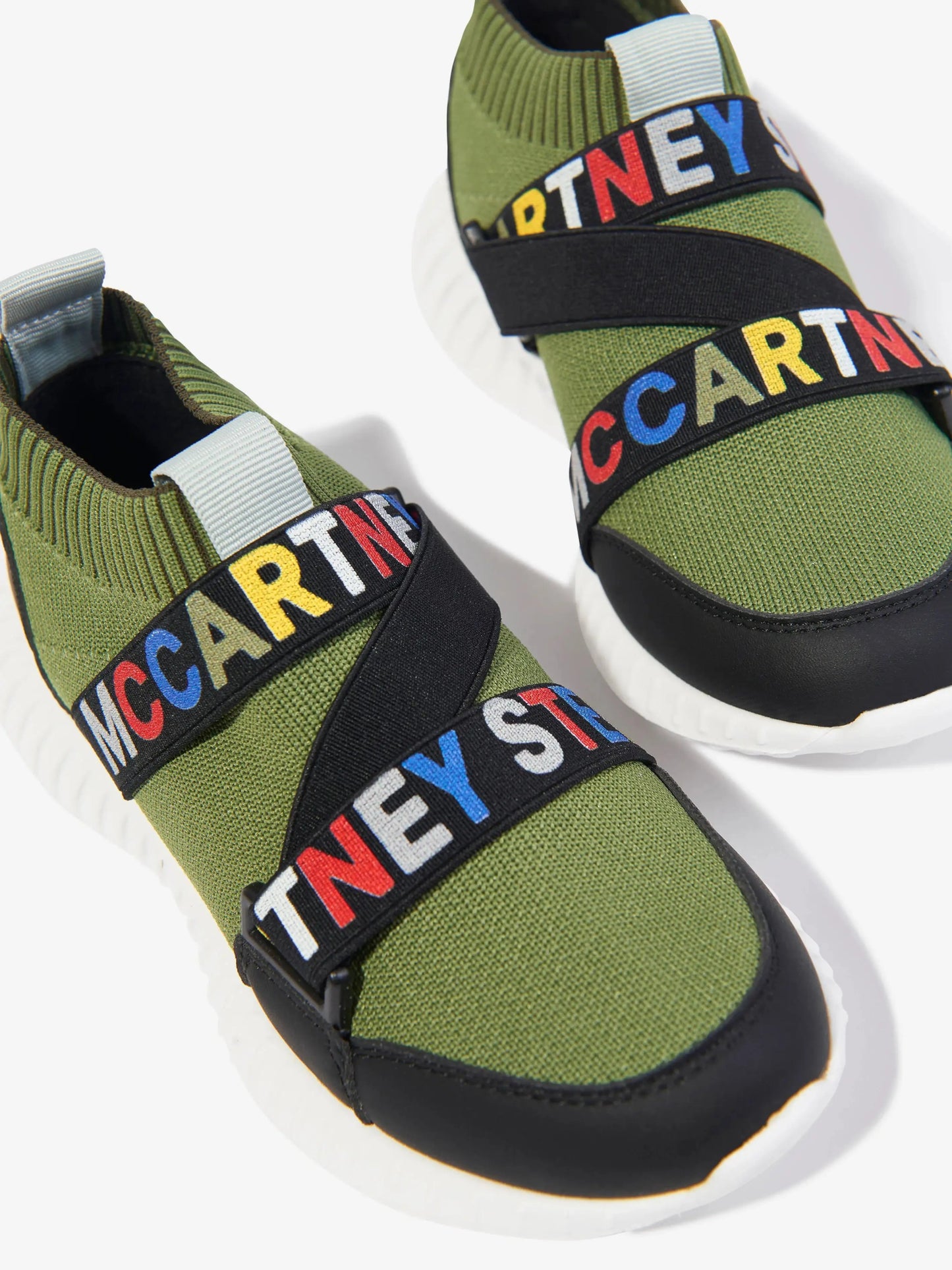 Stella McCARTNEY Kids - Обувки - Green Logo Sneakers - Love|Labels
