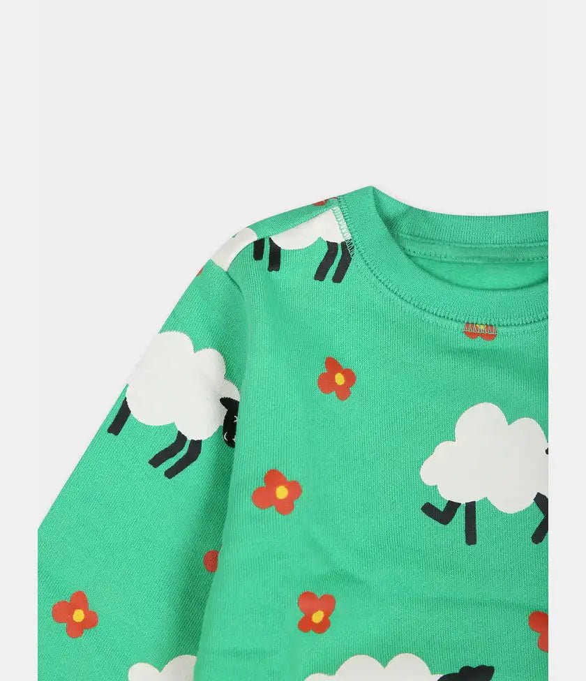 Stella McCARTNEY Kids - Комплекти - Green Set With Sheep Print - Love|Labels