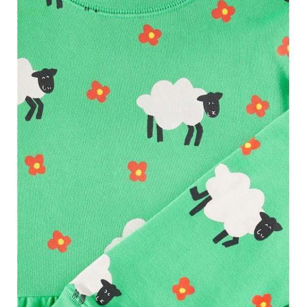 Stella McCARTNEY Kids - Рокли - Green Sheep Dress - Love|Labels