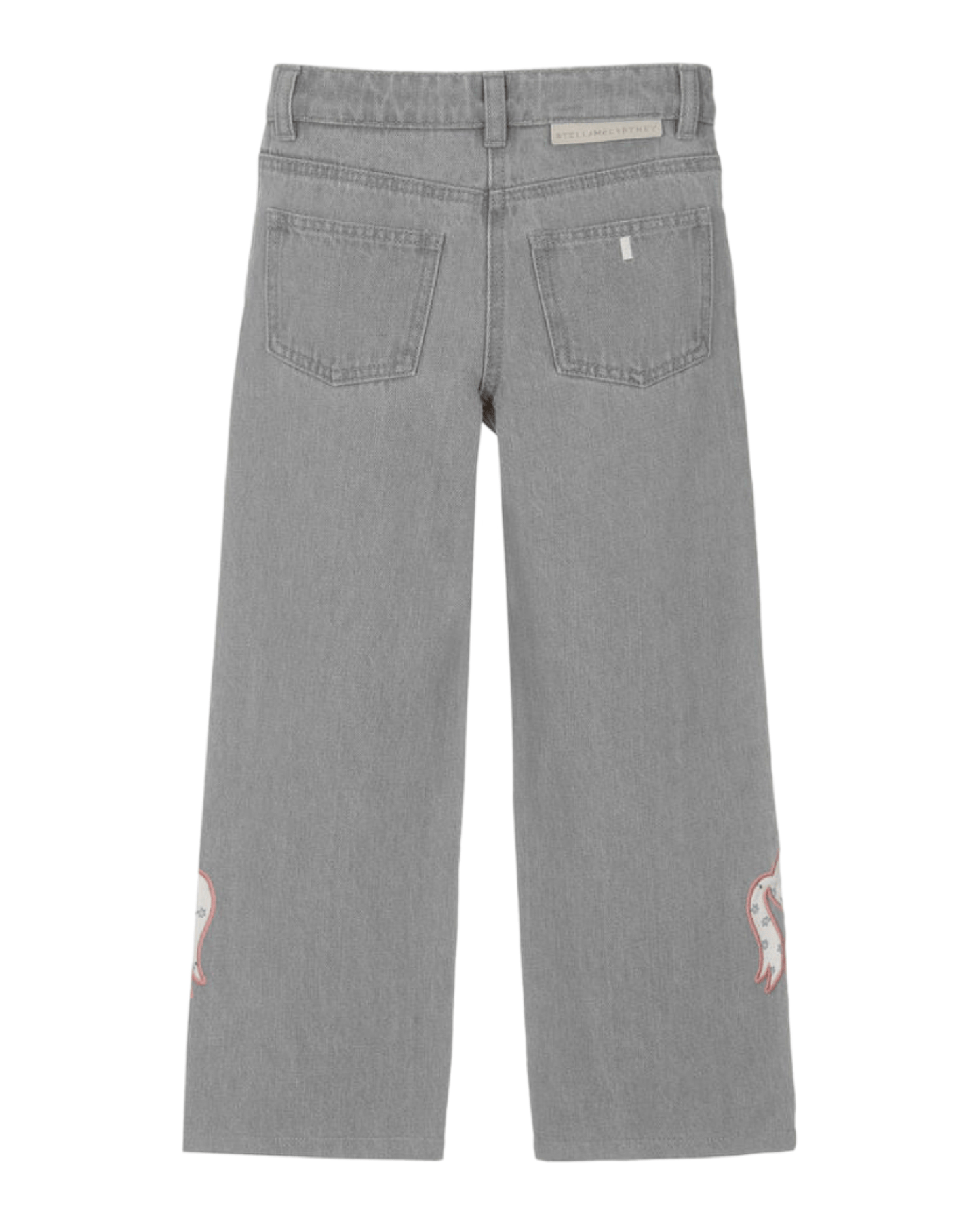 Stella McCARTNEY Kids - Панталони - Grey Flared Jeans - Love|Labels