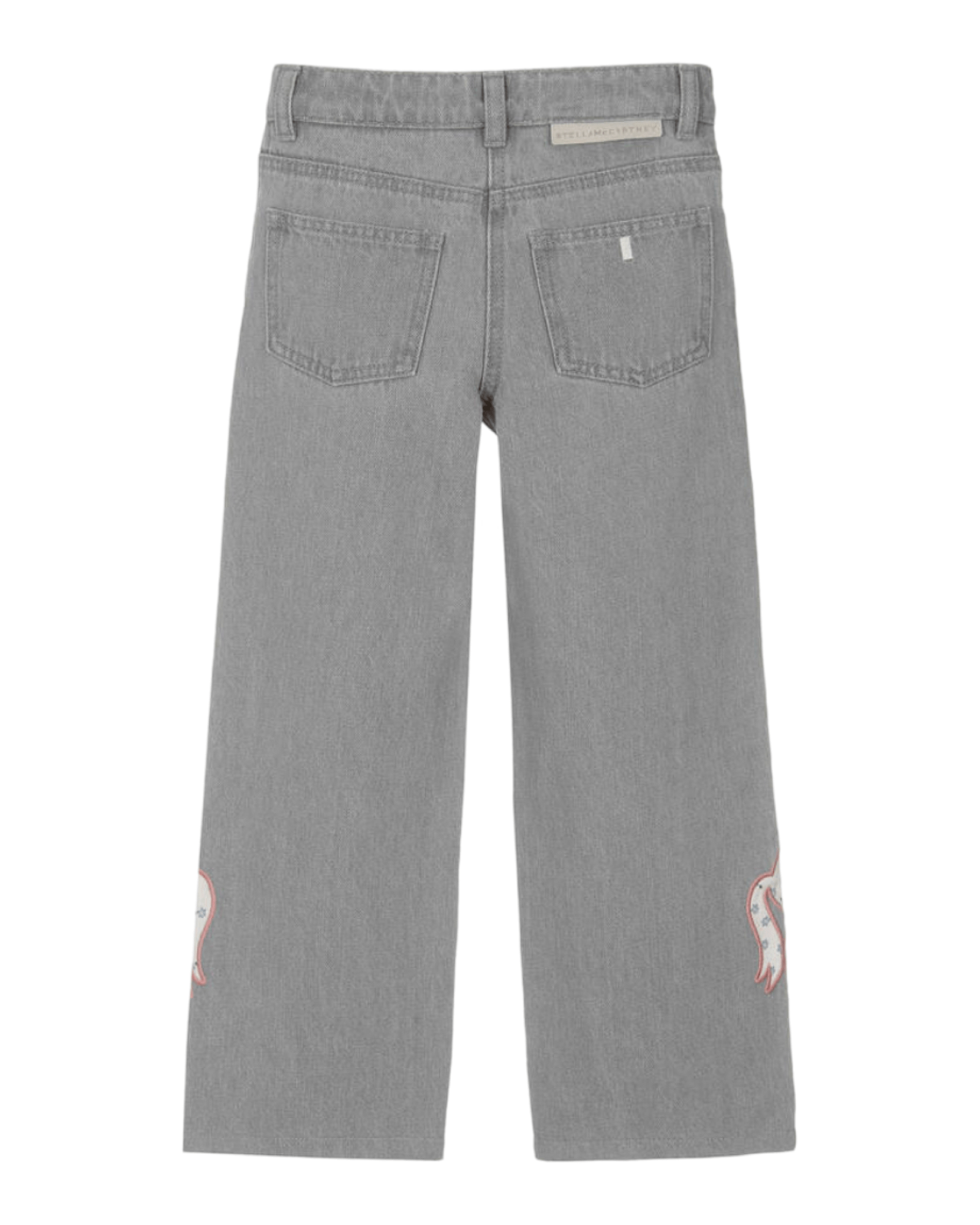 Stella McCARTNEY Kids - Панталони - Grey Flared Jeans - Love|Labels
