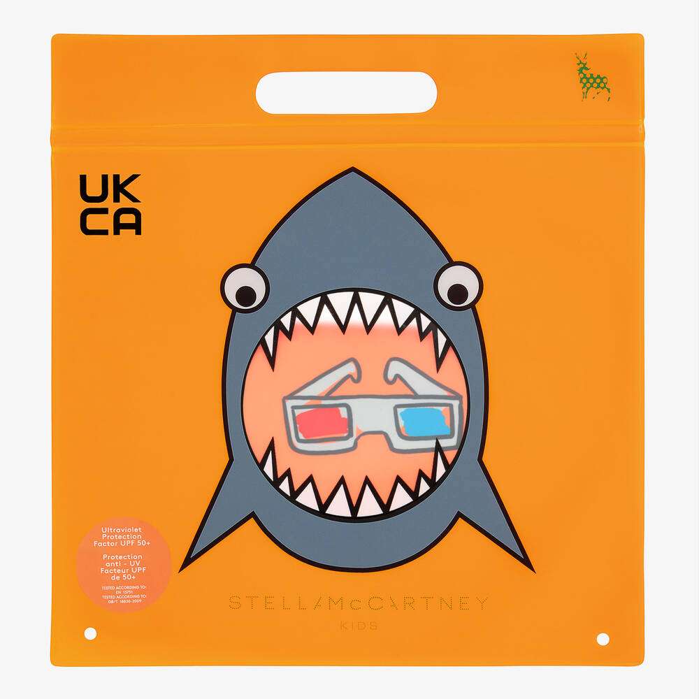 Stella McCARTNEY Kids - Бански - Orange Swim Shorts - Love|Labels
