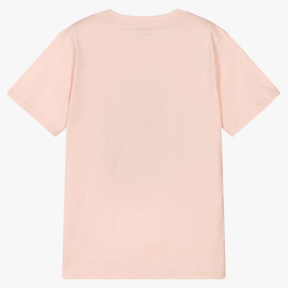 Stella McCARTNEY Kids - Тениски - Pink & Blue Circle Logo T-Shirt - Love|Labels