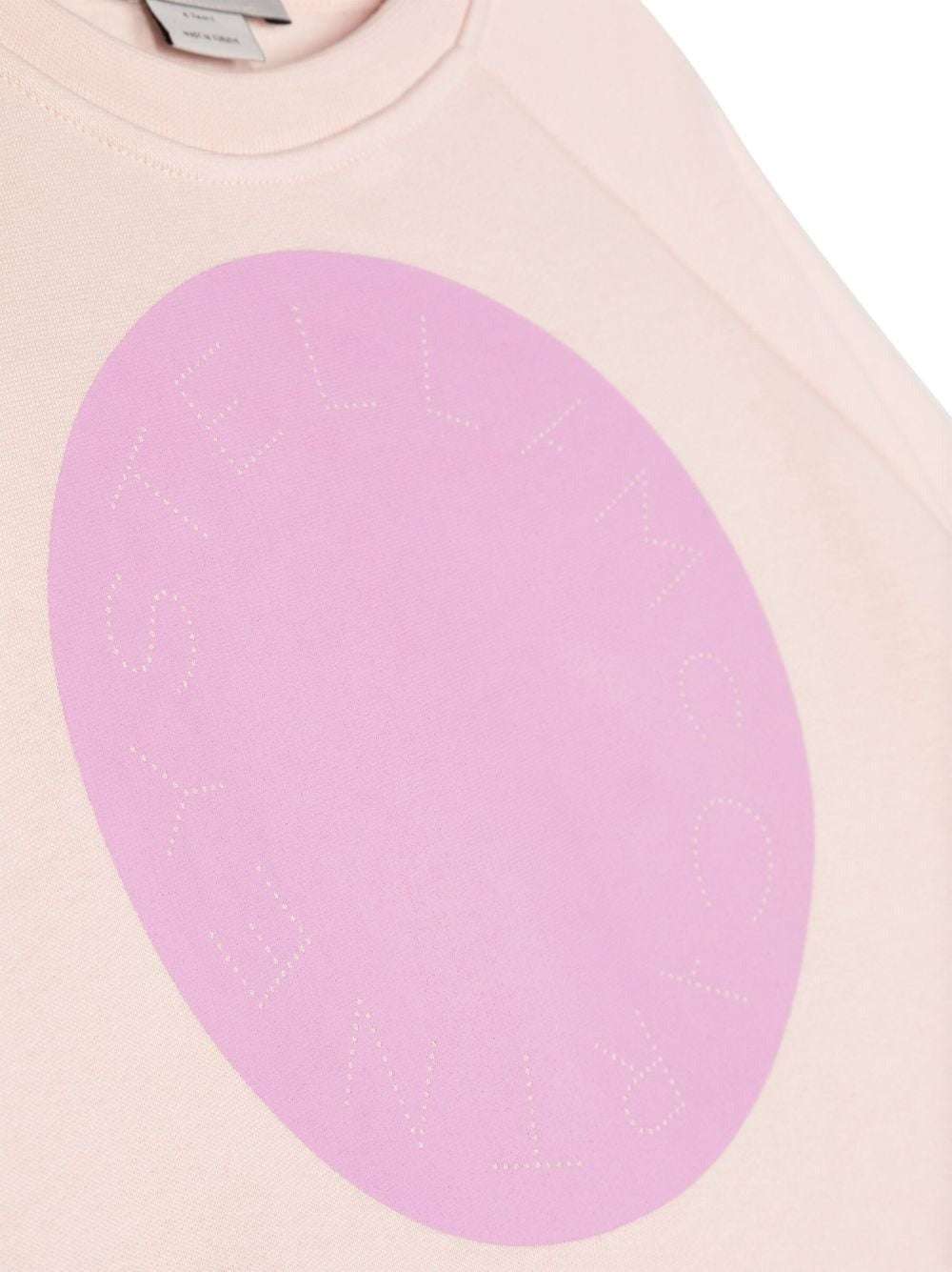 Stella McCARTNEY Kids - Блузи - Pink Circle Logo Jumper - Love|Labels