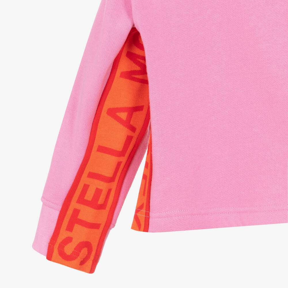 Stella McCARTNEY Kids - Блузи - Pink Felpa Red Logo - Love|Labels