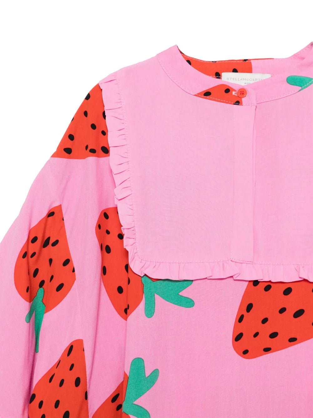 Stella McCARTNEY Kids - Рокли - Pink Strawberry Print Dress - Love|Labels