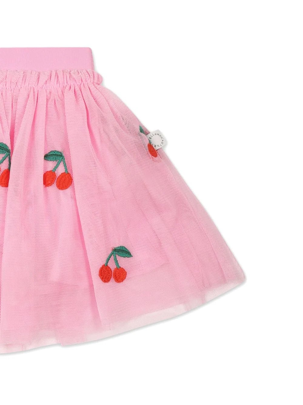 Stella McCARTNEY Kids - Поли - Pink Tulle Cherries Skirt - Love|Labels