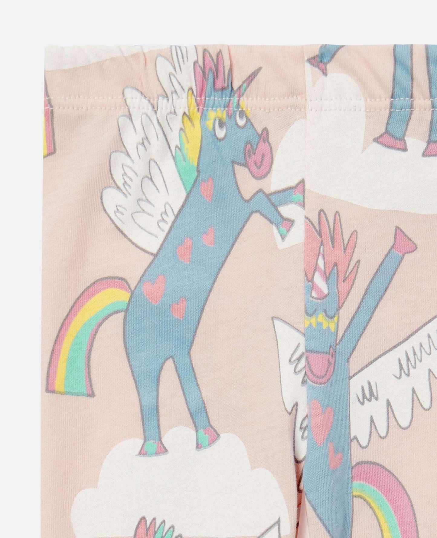 Stella McCARTNEY Kids - Клинове - Rainbow Unicorn Print Leggings - Love|Labels