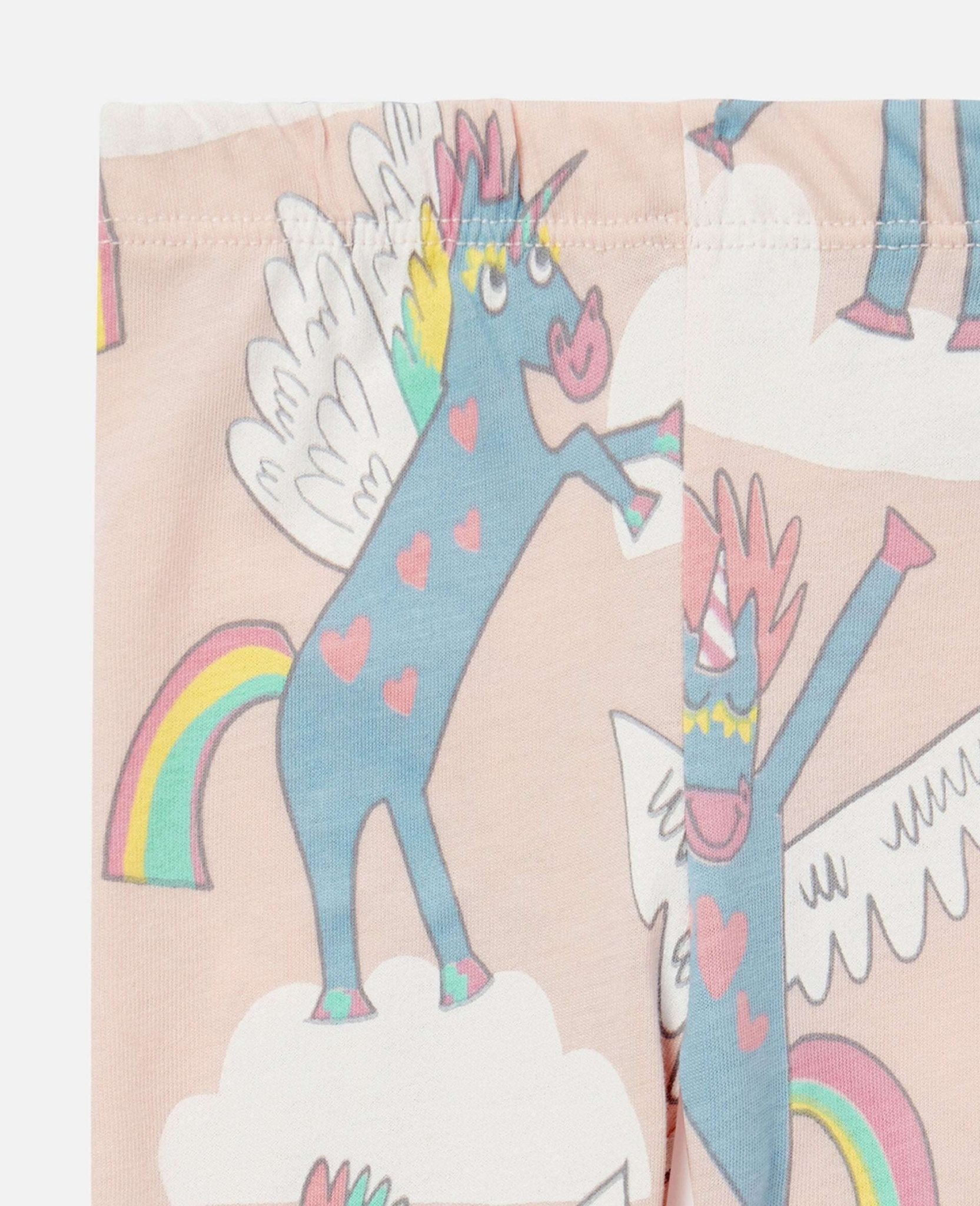 Stella McCARTNEY Kids - Клинове - Rainbow Unicorn Print Leggings - Love|Labels