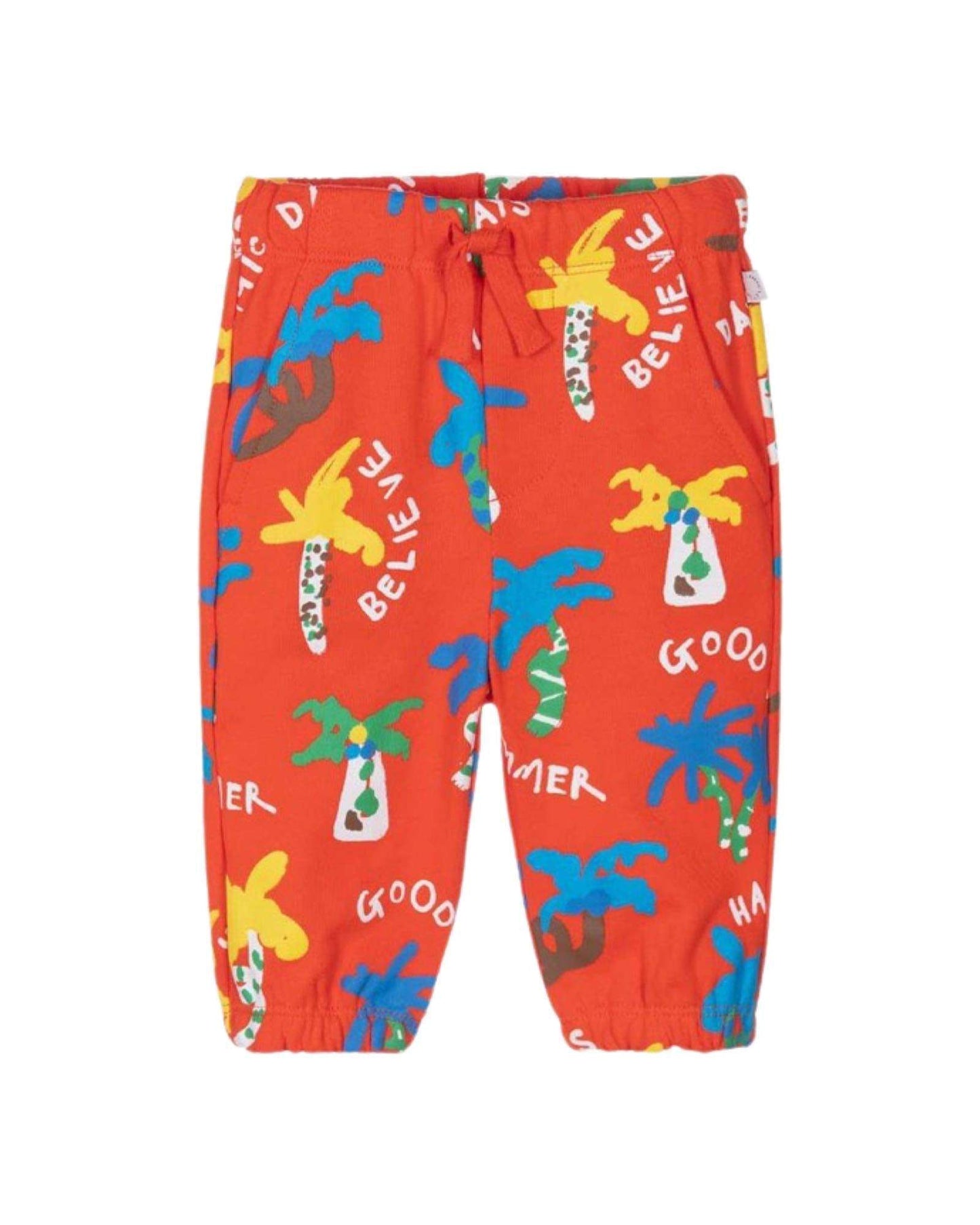 Stella McCARTNEY Kids - Red Jungle Trousers - Love|Labels