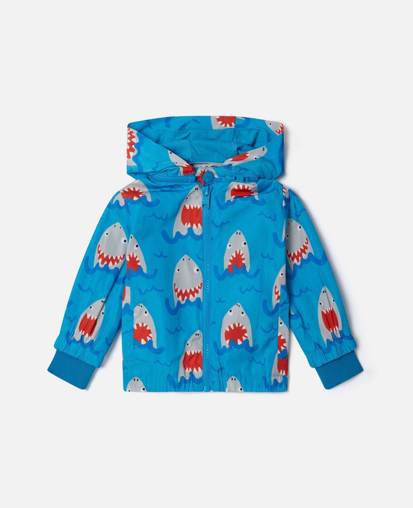 Stella McCARTNEY Kids - Якета - Shark Print Hooded Jacket - Love|Labels