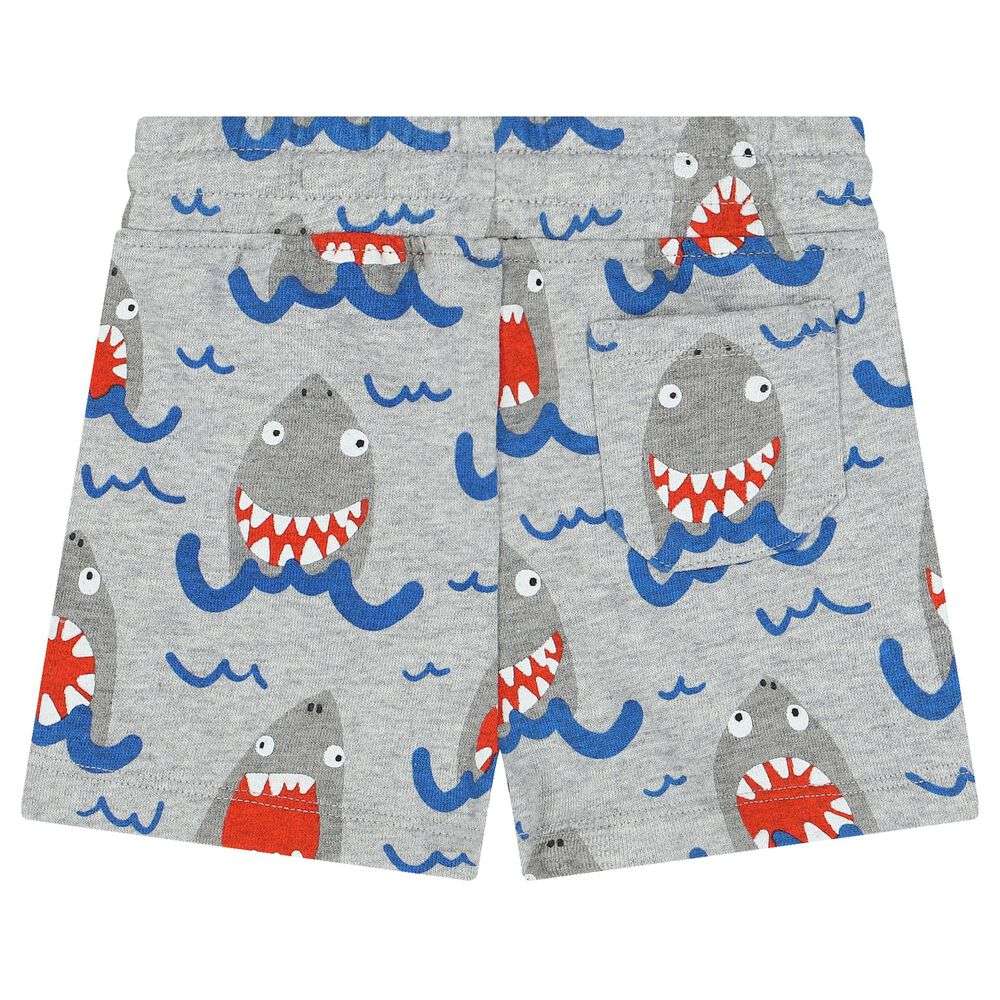 Stella McCARTNEY Kids - Шорти - Shark Printed Shorts - Love|Labels