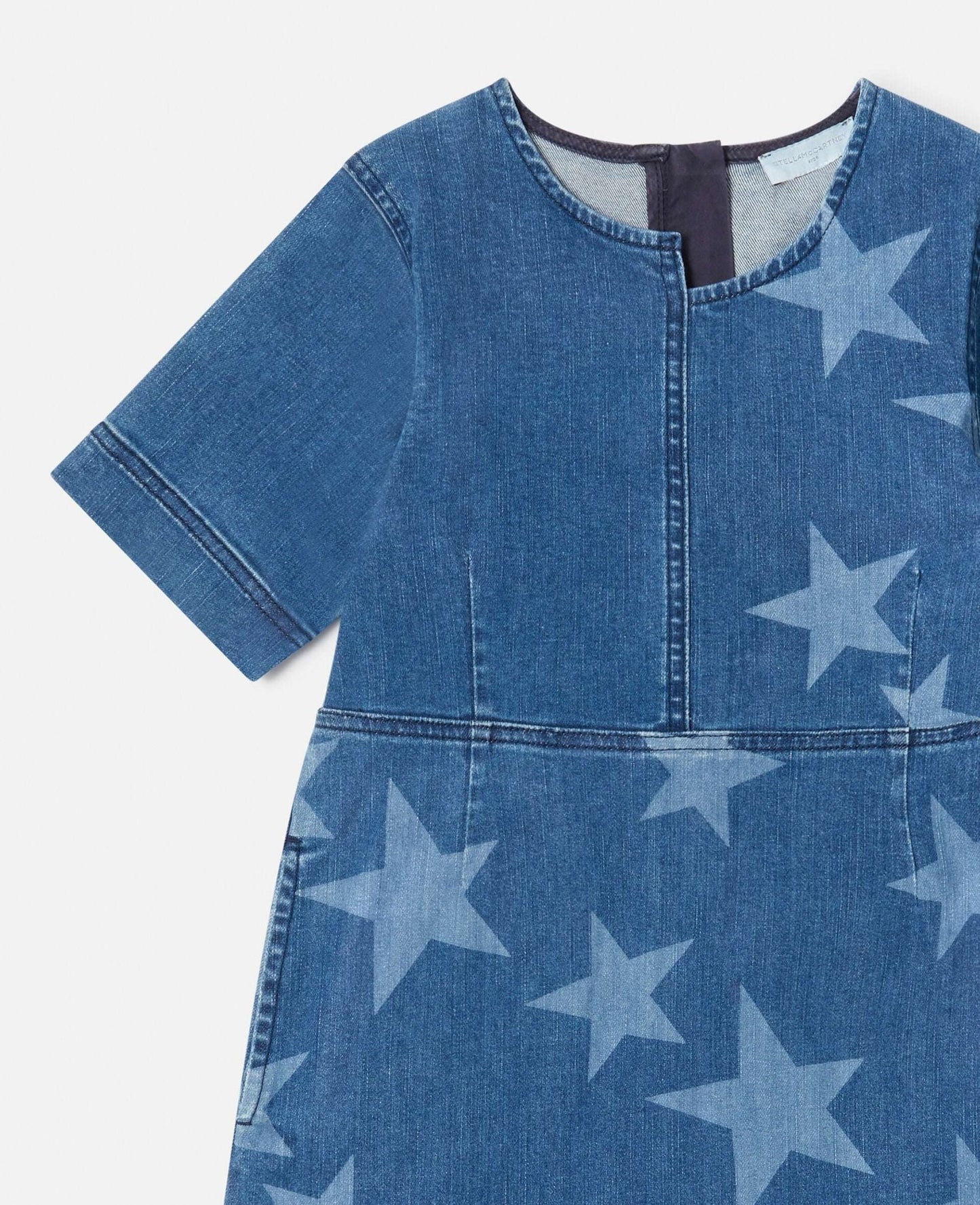 Stella McCARTNEY Kids - Рокли - Star Print Denim Dress - Love|Labels