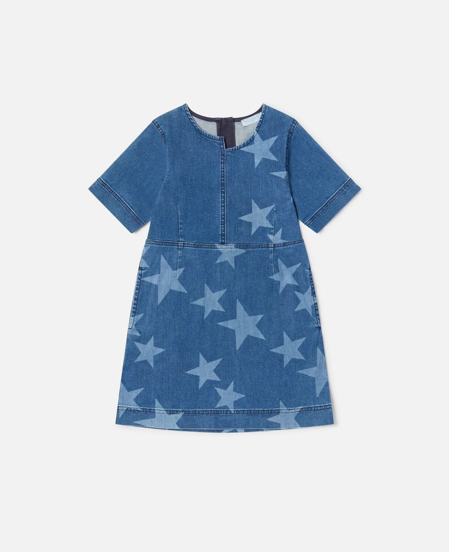 Stella McCARTNEY Kids - Рокли - Star Print Denim Dress - Love|Labels