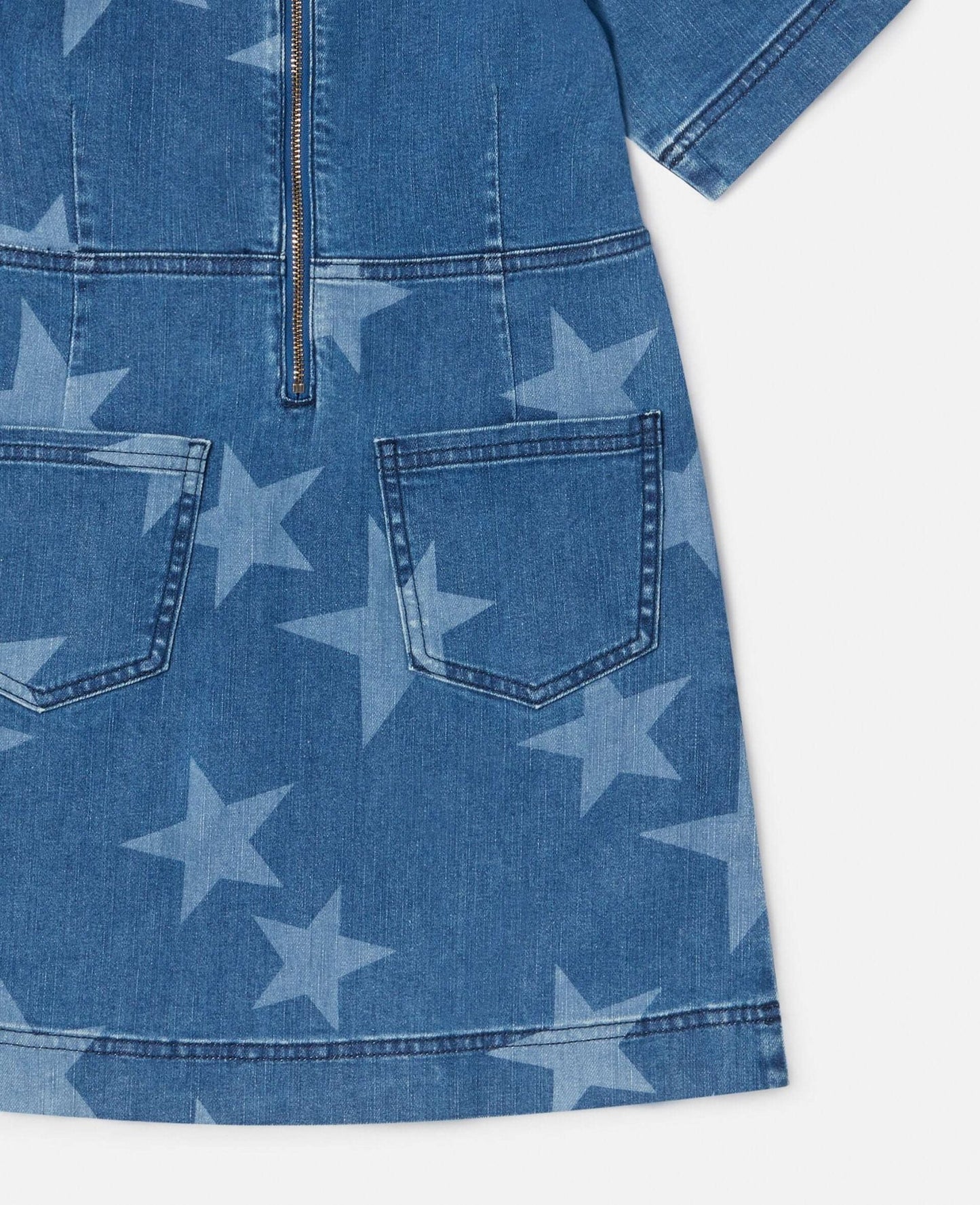 Stella McCARTNEY Kids - Рокли - Star Print Denim Dress - Love|Labels