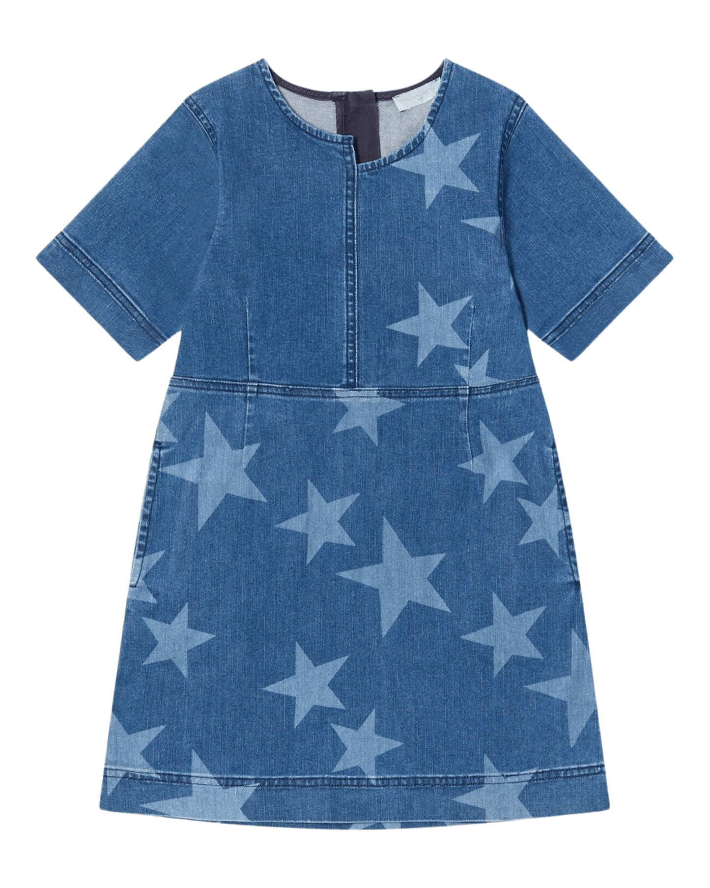 Stella McCARTNEY Kids - Рокли - Star Print Denim Dress - Love|Labels