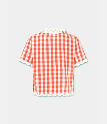 Stella McCARTNEY Kids - Ризи - Strawberry Shirt - Love|Labels