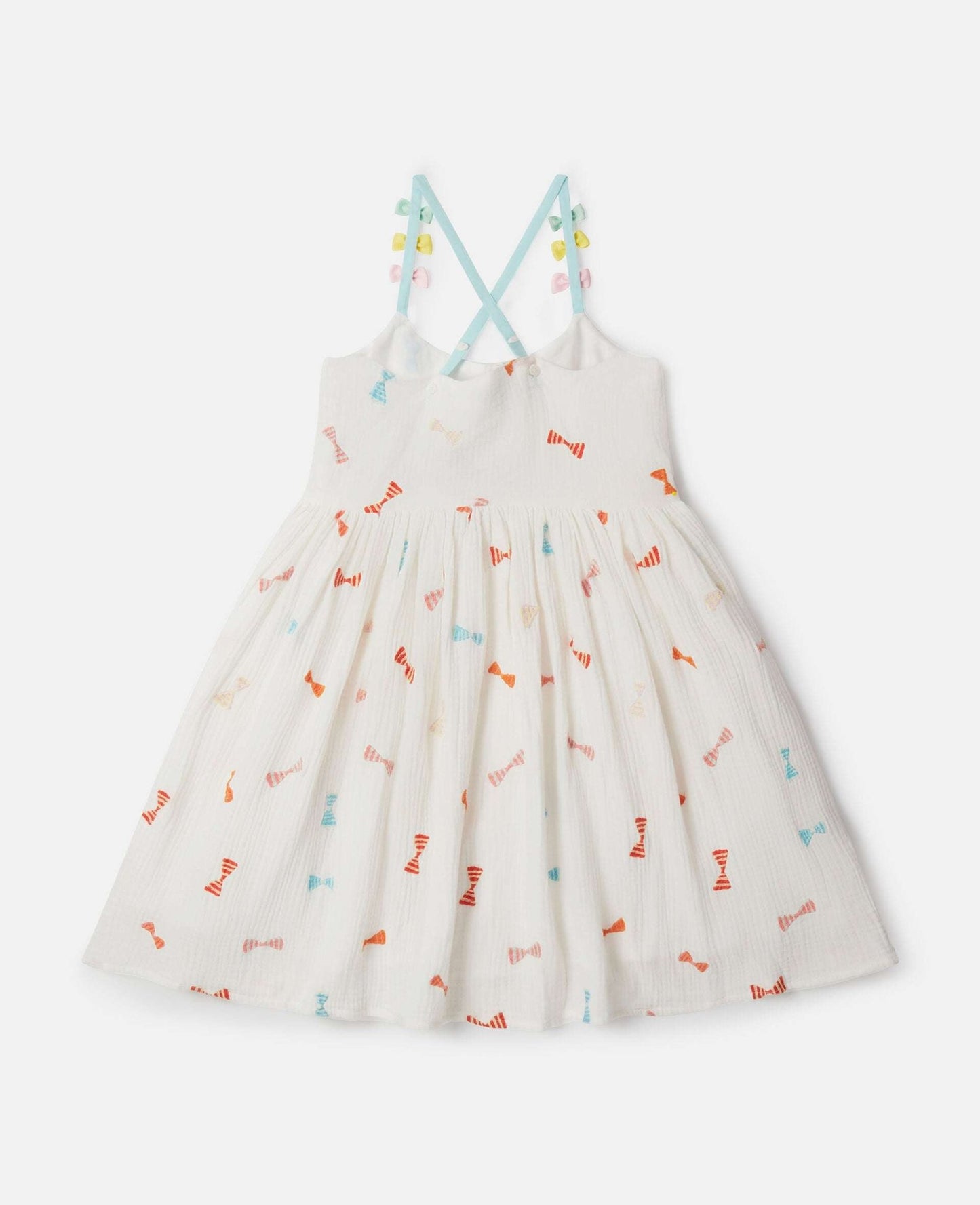 Stella McCARTNEY Kids - Рокли - Striped Bow Print Cami Dress - Love|Labels