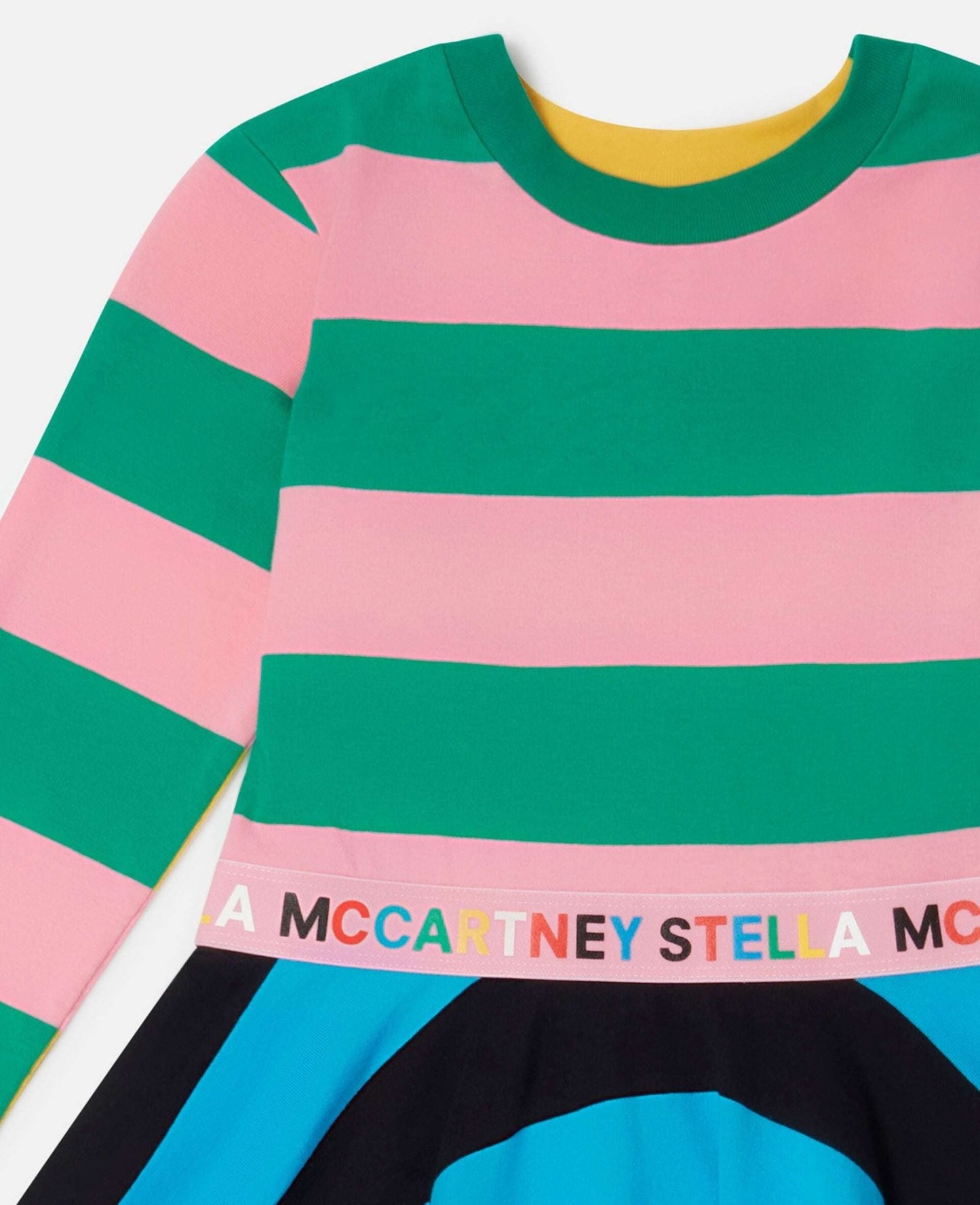 Stella McCARTNEY Kids - Рокли - Striped Jersey Waterfall Dress - Love|Labels