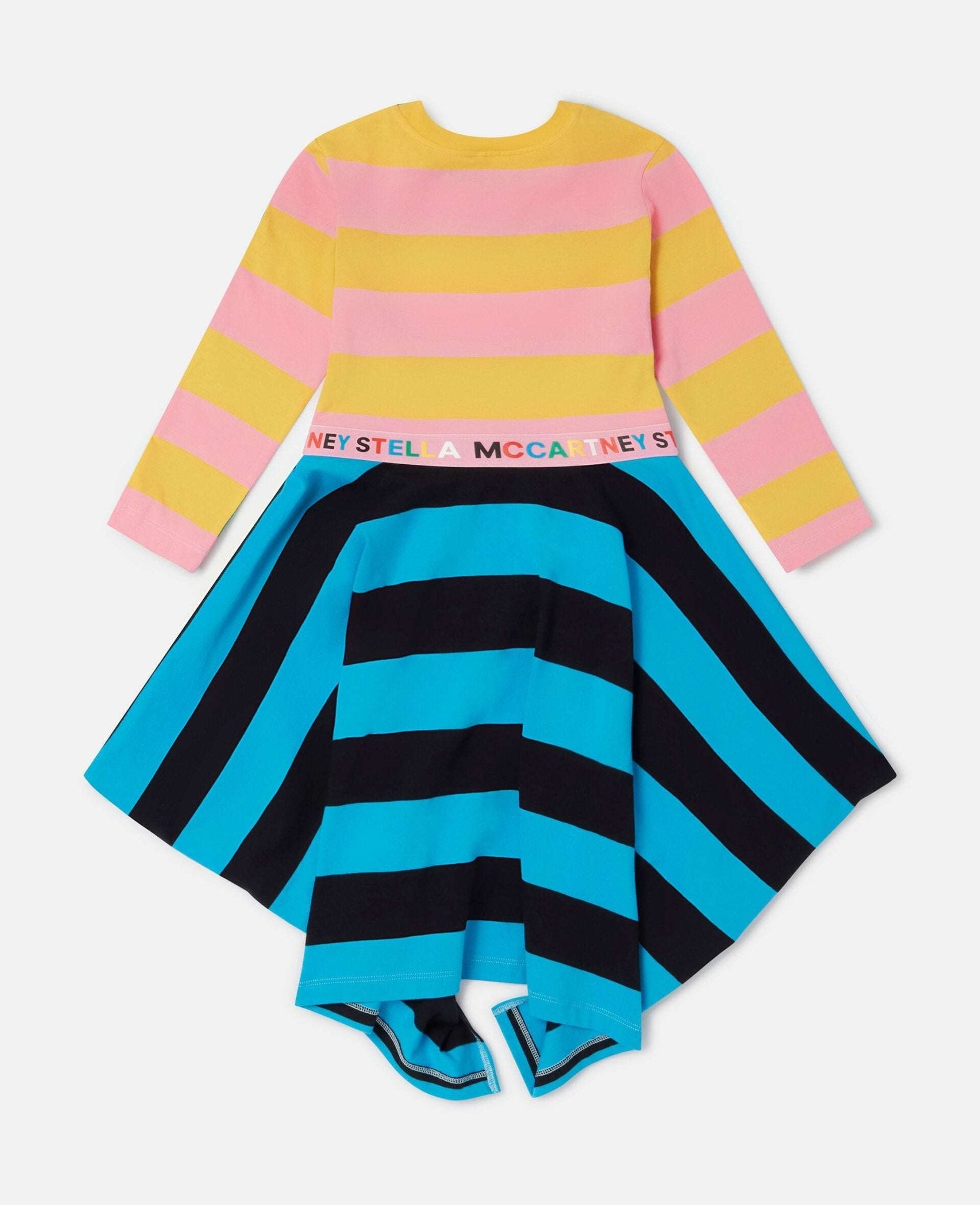 Stella McCARTNEY Kids - Рокли - Striped Jersey Waterfall Dress - Love|Labels