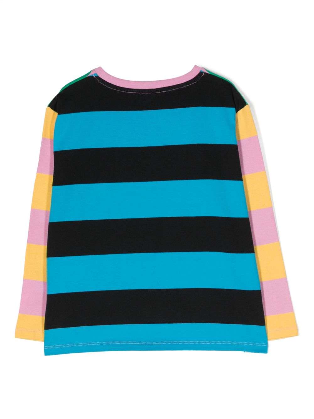 Stella McCARTNEY Kids - Блузи - Striped Organic Cotton T-shirt - Love|Labels