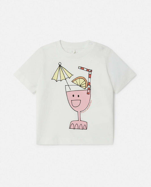 Stella McCARTNEY Kids - Тениски - Summer CocktailT-Shirt - Love|Labels