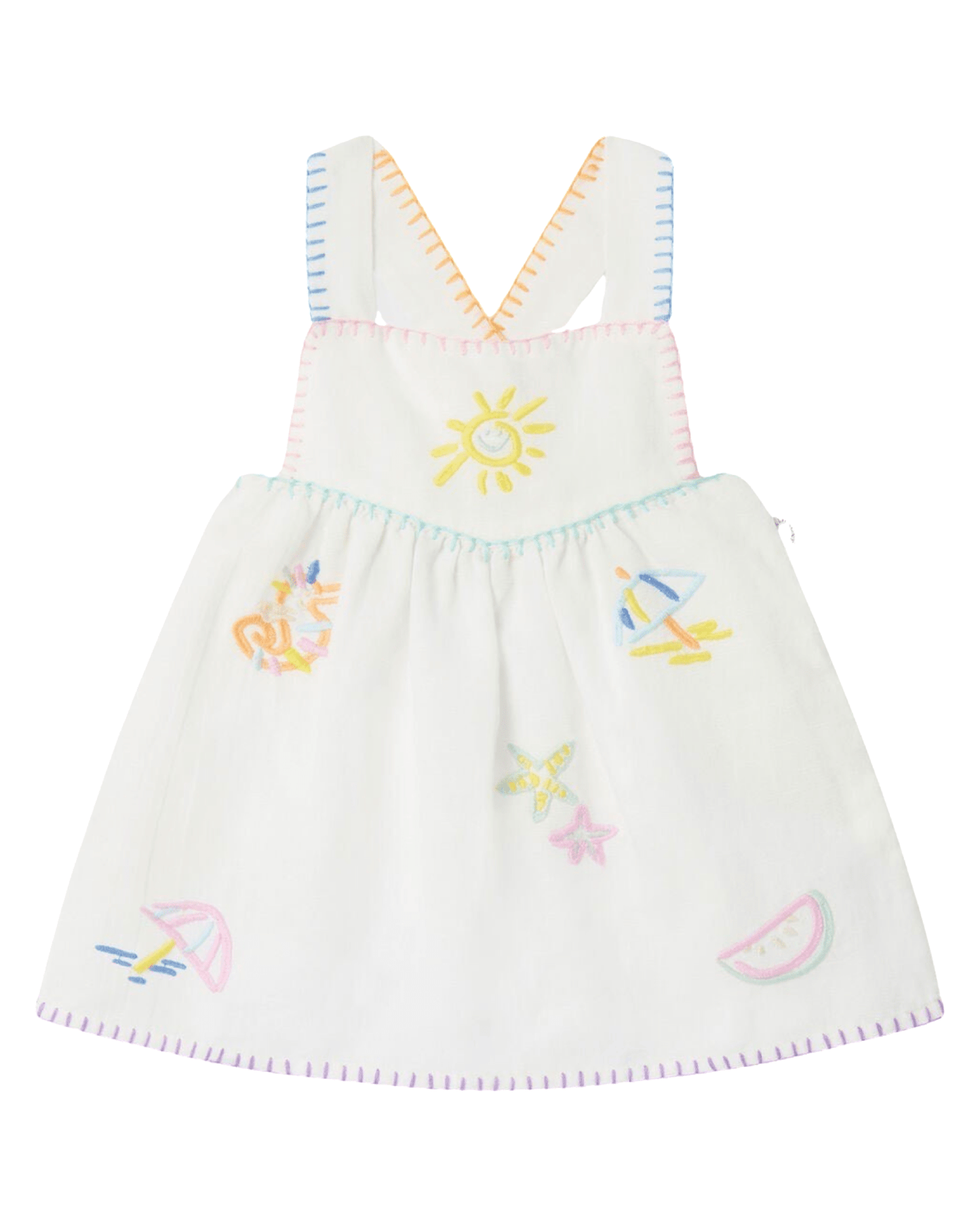 Stella McCARTNEY Kids - Рокли - Summer Embroidery Dress - Love|Labels