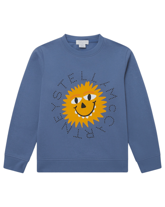 Stella McCARTNEY Kids - Блузи - Sunshine Face Sweatshirt - Love|Labels