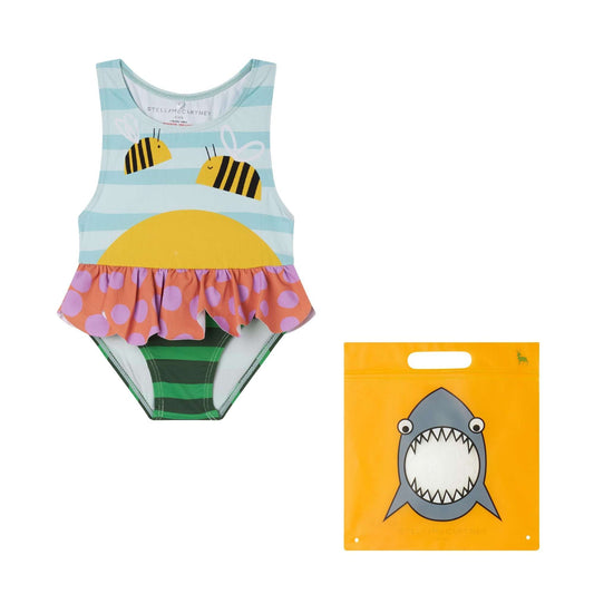 Stella McCARTNEY Kids - Swimsuit Colorful Bees - Love|Labels