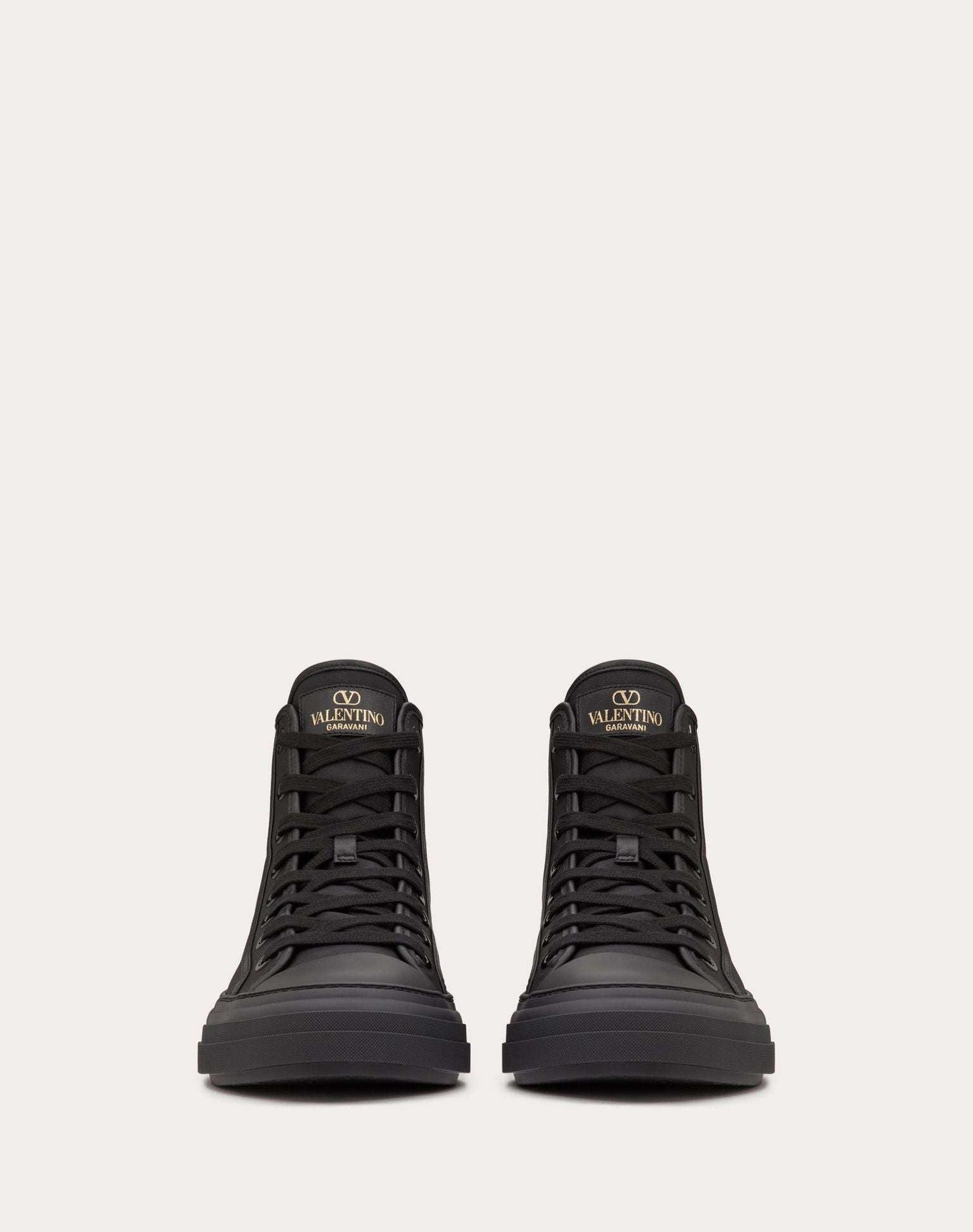 VALENTINO - Обувки - Blk Totaloop High Top Sneakers - Love|Labels