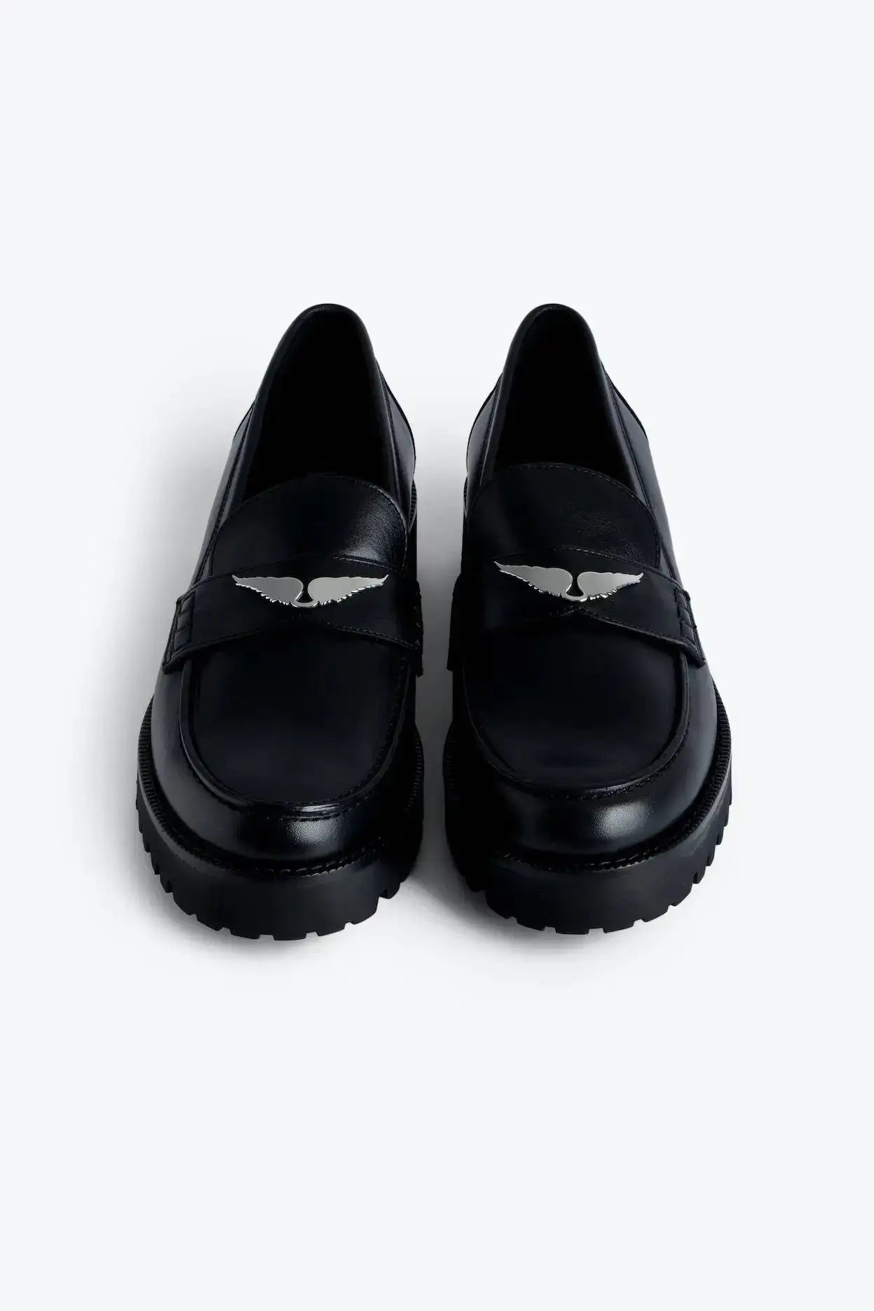 Zadig&Voltaire - Обувки - Black Leather Loafers - Love|Labels
