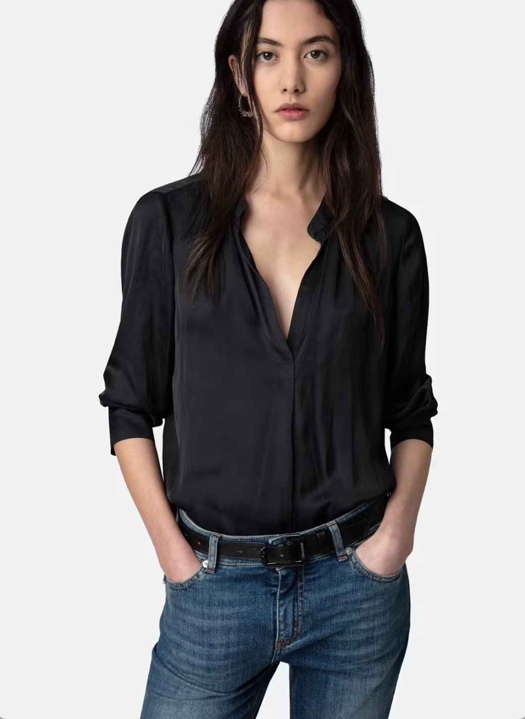 Zadig&Voltaire - Блузи - Blouse Tink Satin - Love|Labels