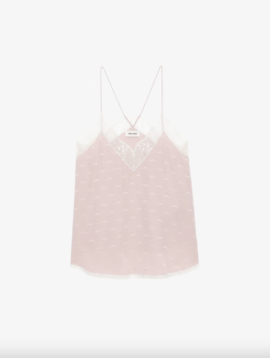 Zadig&Voltaire - Потници - Christy Silk Jacquard Camisole - Love|Labels
