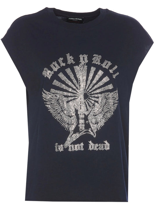 Zadig&Voltaire - Тениски - Cloe Guitar Wings T-Shirt - Love|Labels