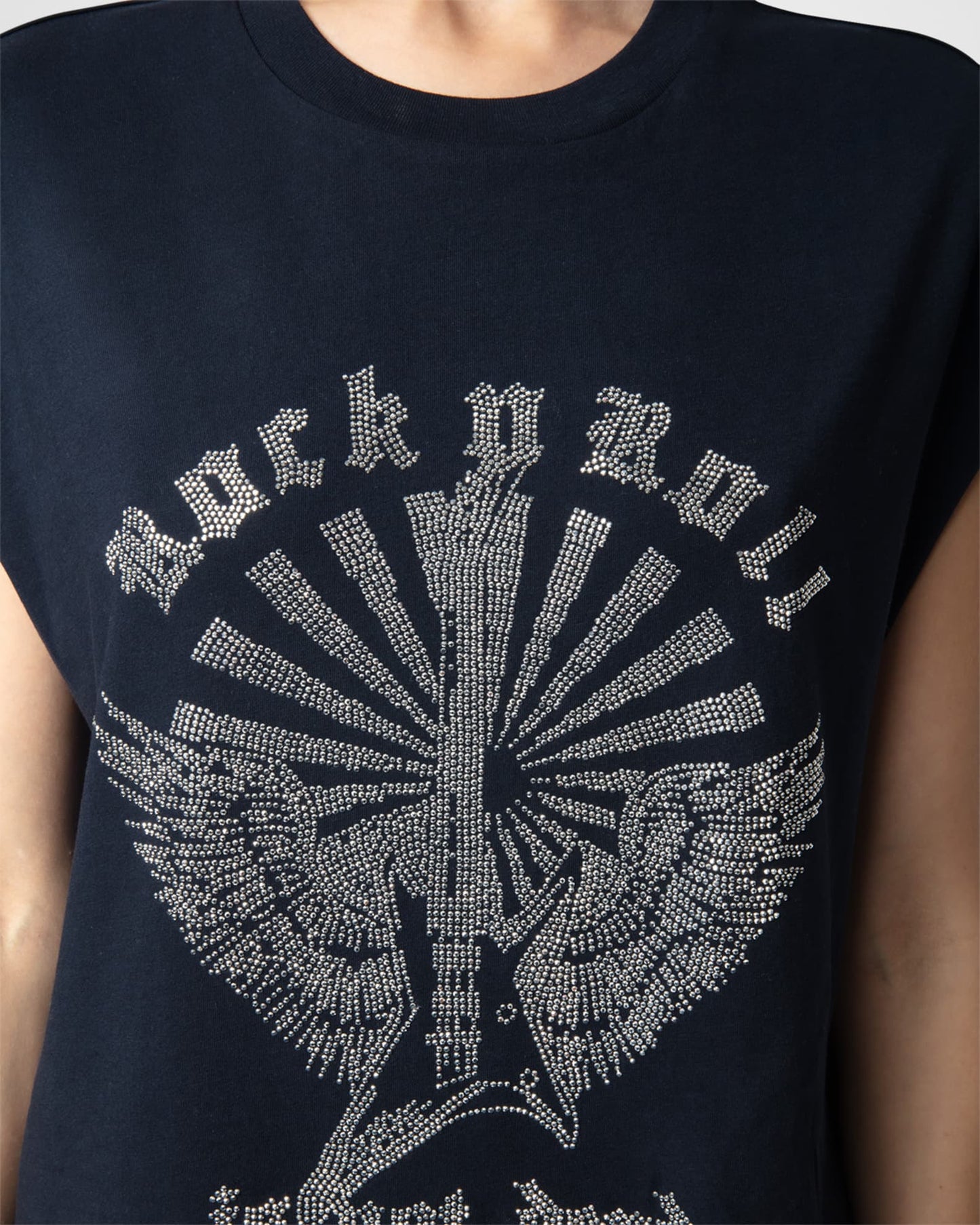 Zadig&Voltaire - Тениски - Cloe Guitar Wings T-Shirt - Love|Labels