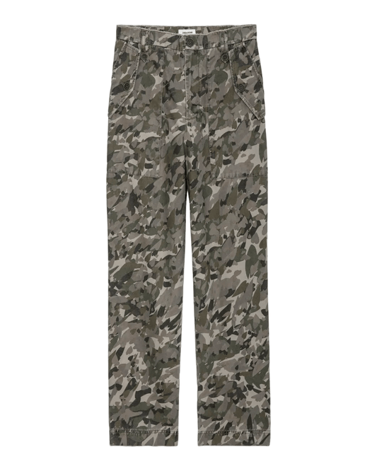 Zadig&Voltaire - Панталони - Khaki Pilote Trousers - Love|Labels