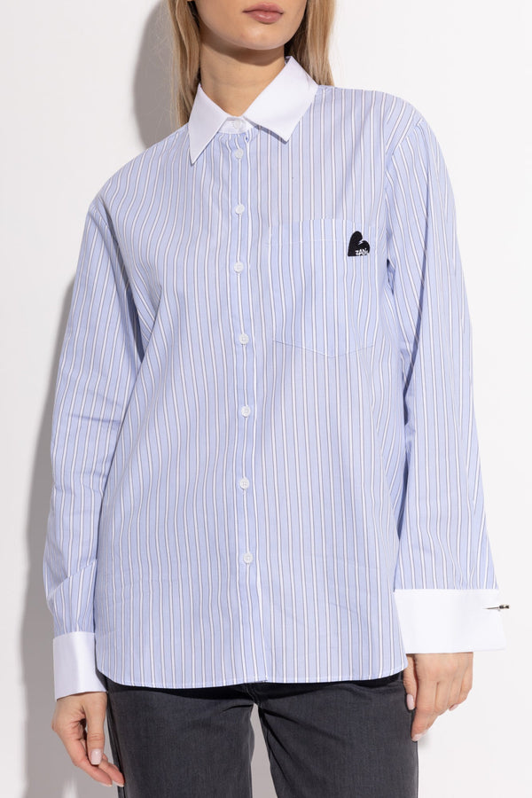 Zadig&Voltaire - Ризи - Morning Blue Shirt - Love|Labels
