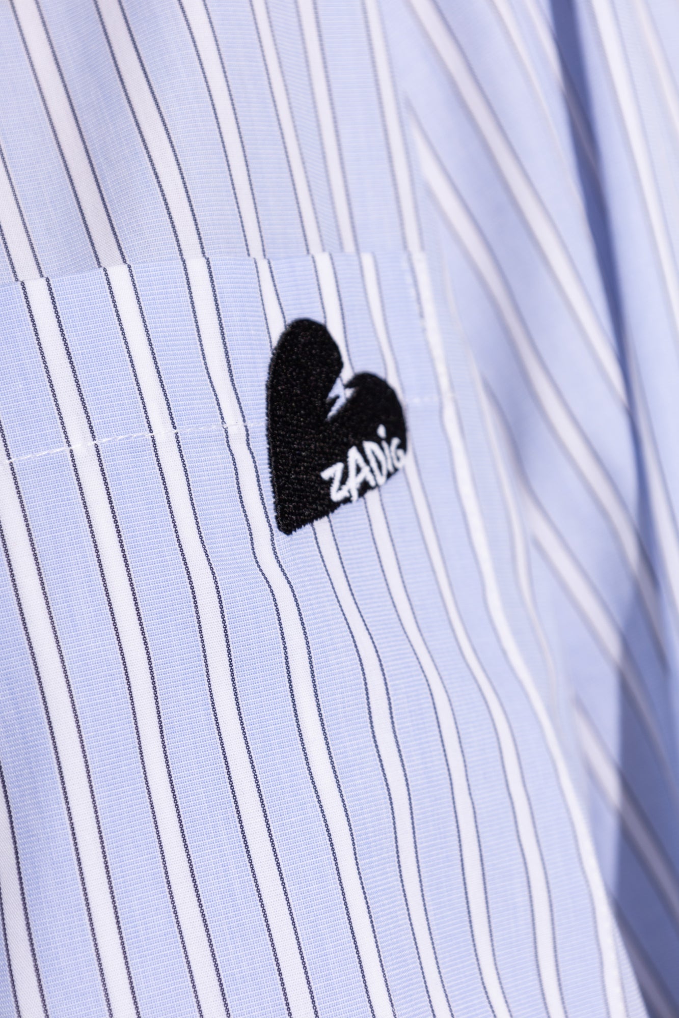 Zadig&Voltaire - Ризи - Morning Blue Shirt - Love|Labels