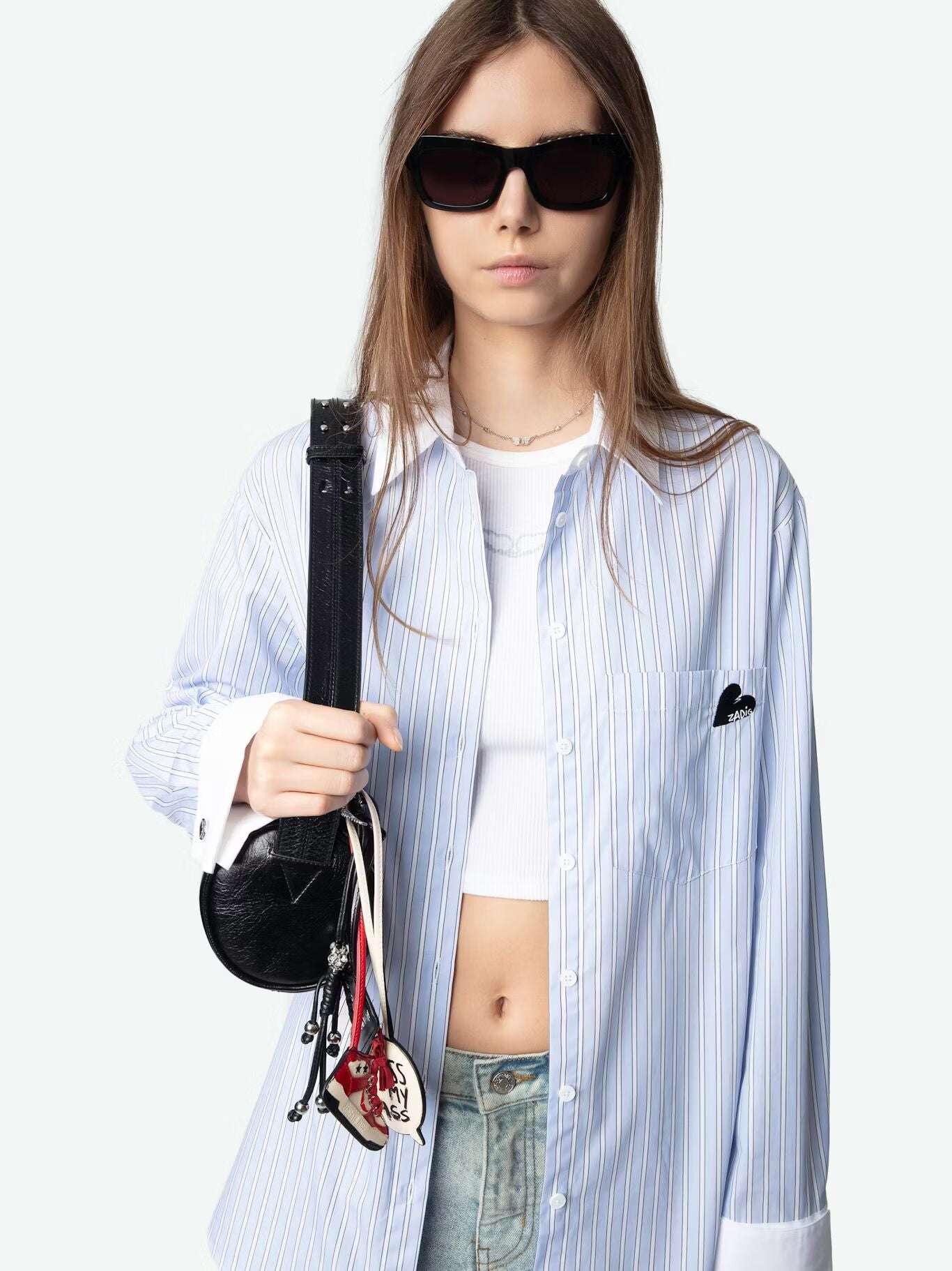 Zadig&Voltaire - Ризи - Morning Blue Shirt - Love|Labels