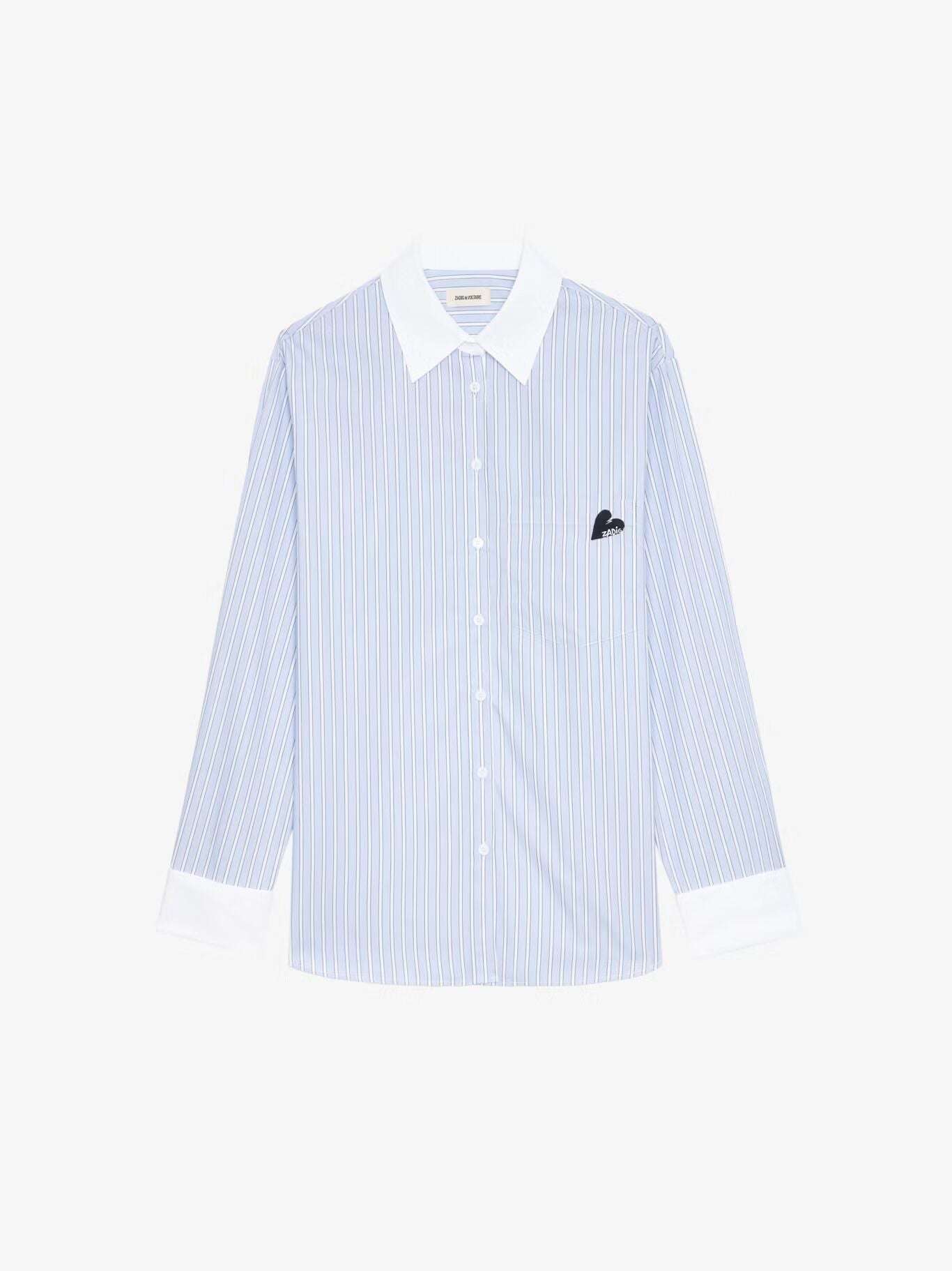 Zadig&Voltaire - Ризи - Morning Blue Shirt - Love|Labels
